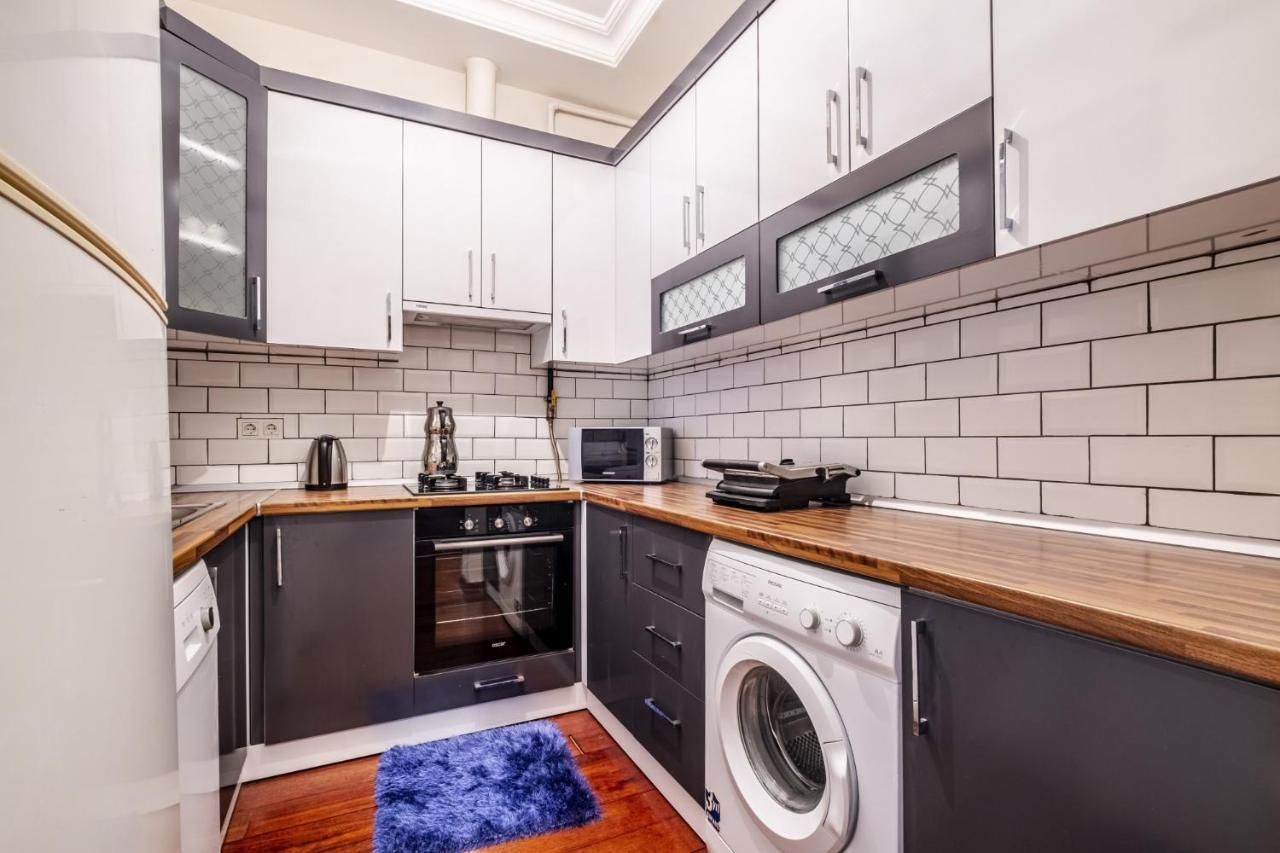 Centrally Located Apartment With Balcony In Sisli Istanbul Exterior foto